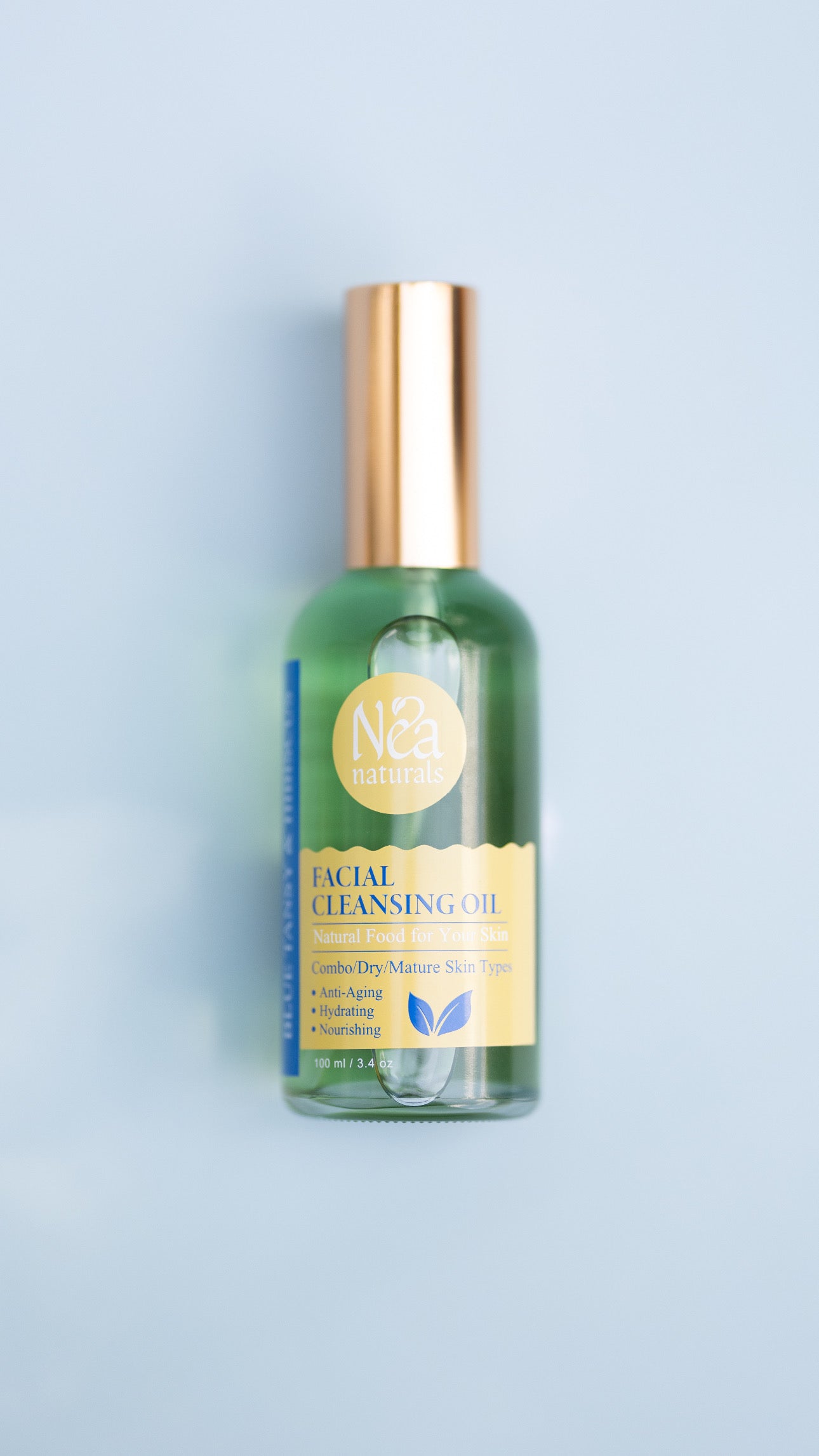 Blue Tansy & Organic Hibiscus Anti-Aging Botanical Facial Cleansing Oil