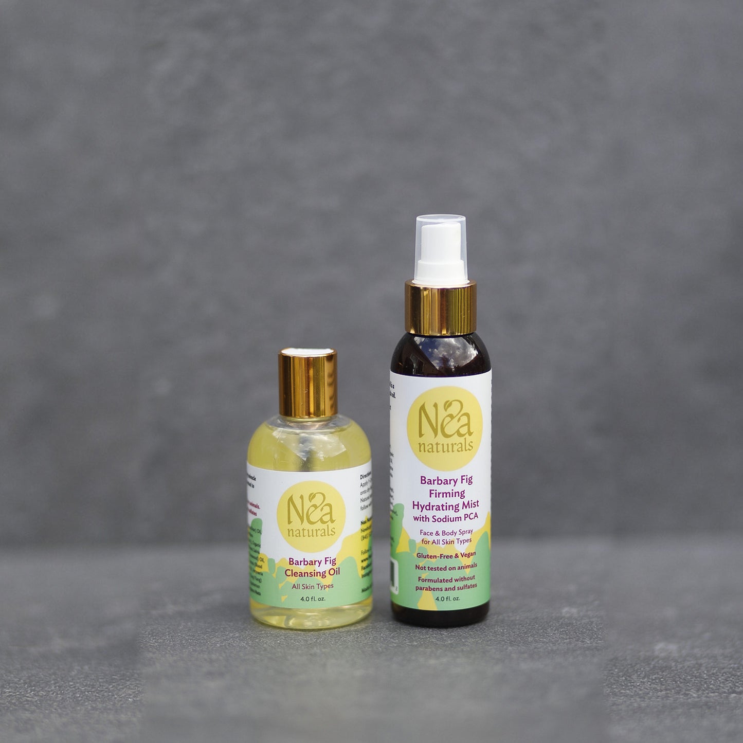 Barbary Fig Cleansing Oil & Barbary Fig Firming Moisturizing Mist - 2 Piece Set