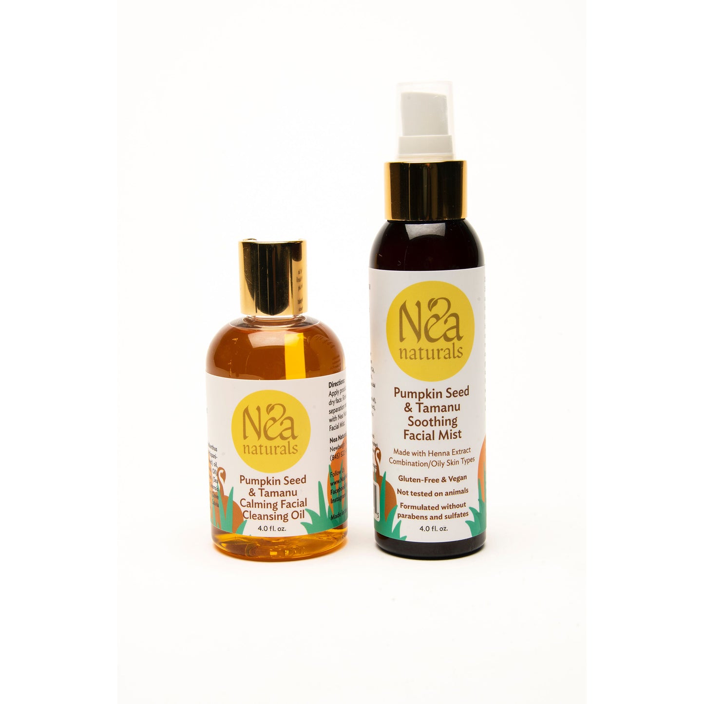 Pumpkin Seed Cleansing Oil & Pumpkin Seed Mist - 2 Piece Set