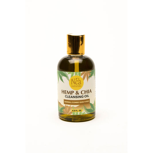 Hemp & Chia Seed Facial Cleansing Oil