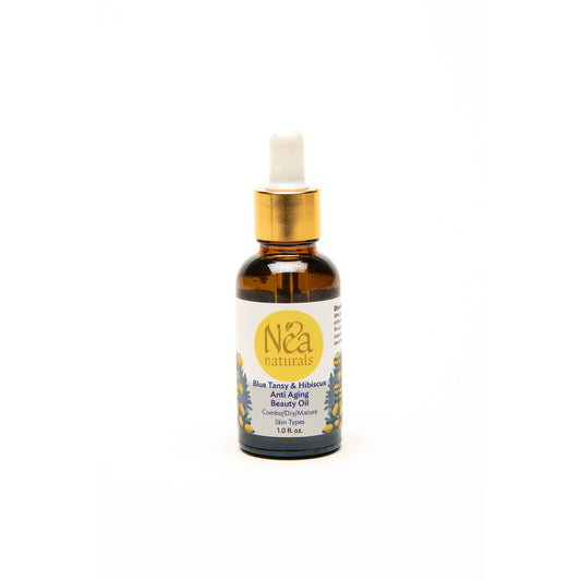 Blue Tansy & Hibiscus Anti-Aging Botanical Facial Beauty Oil